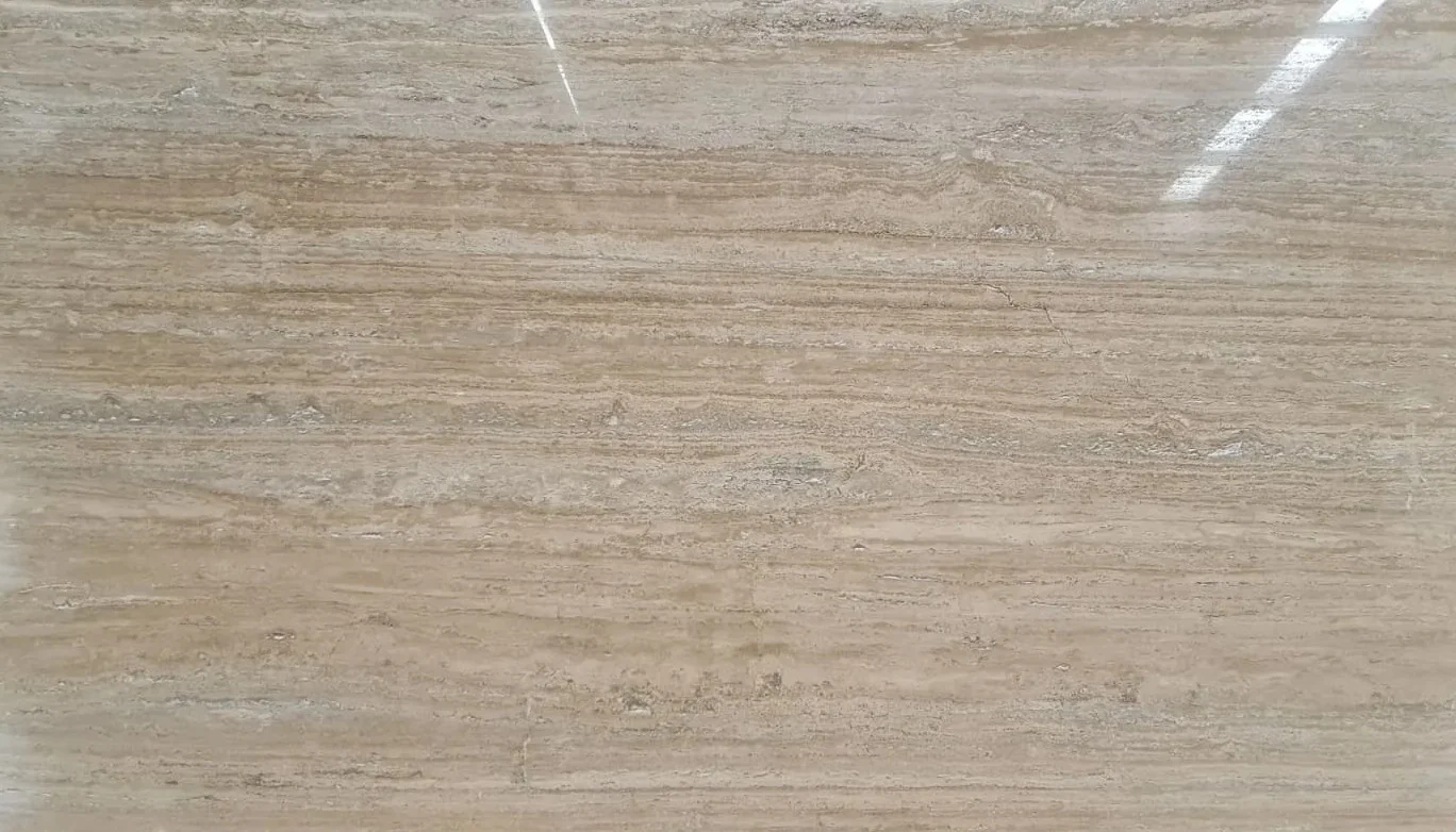 Travertine slab lot 01